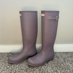 Hunter boots periwinkle(purple)